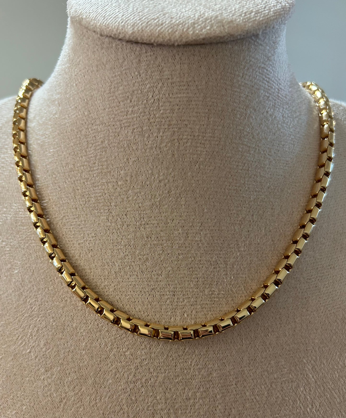 Gold plated chain