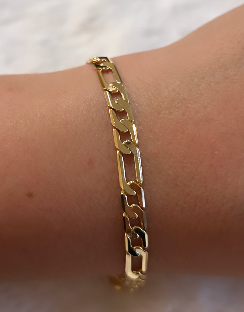 Gold-plated bracelet