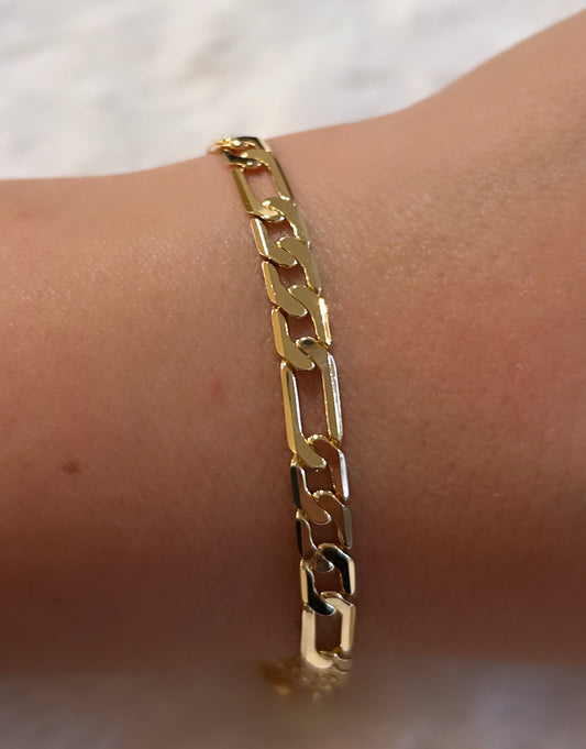 Gold-plated bracelet